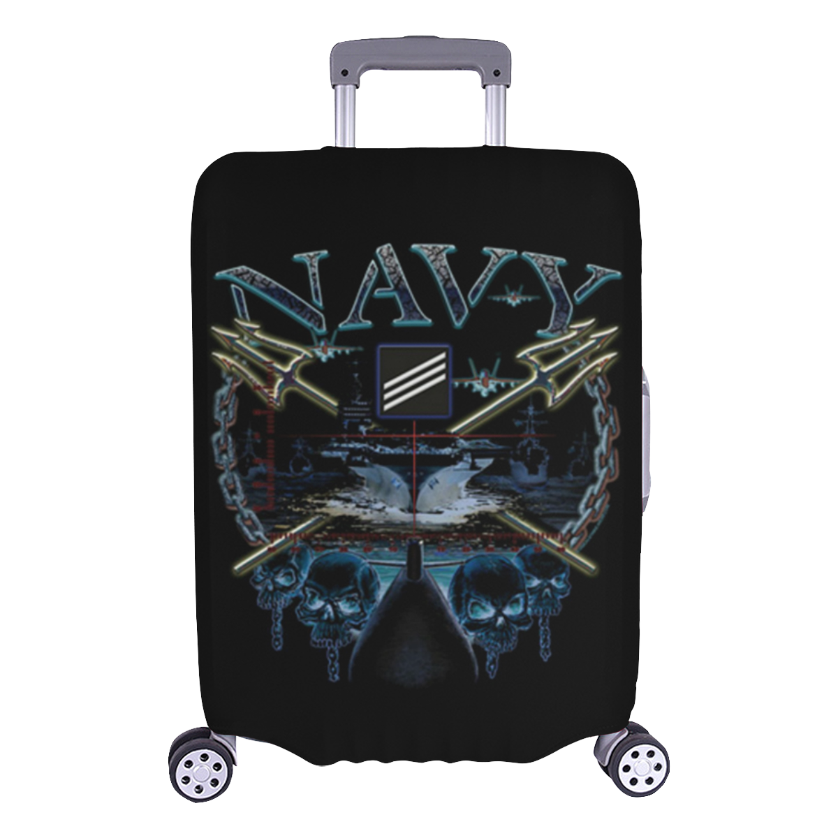 Navy Seaman E-3 Luggage Cover/Large 26"-28"