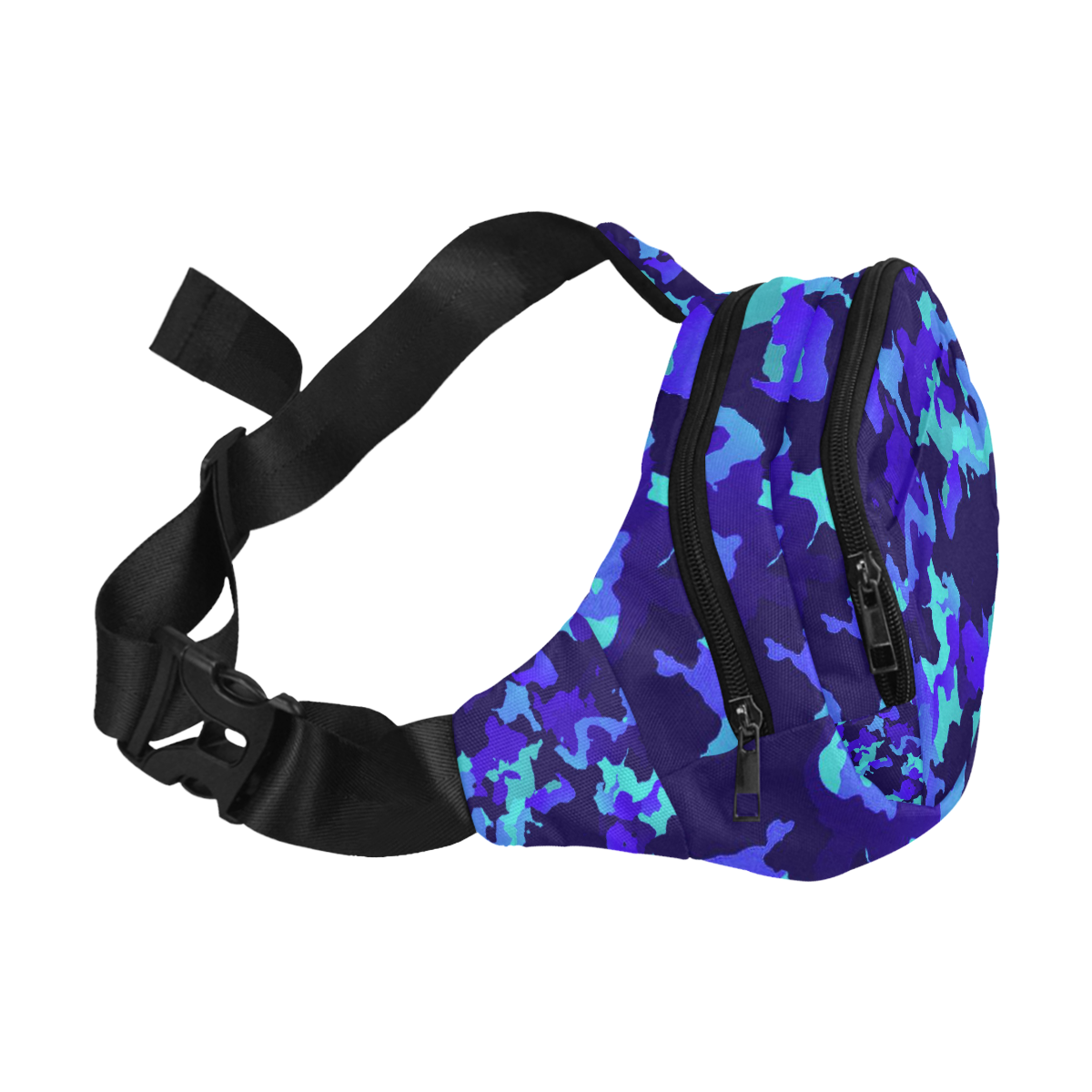 new modern camouflage D by JamColors Fanny Pack/Small (Model 1677)