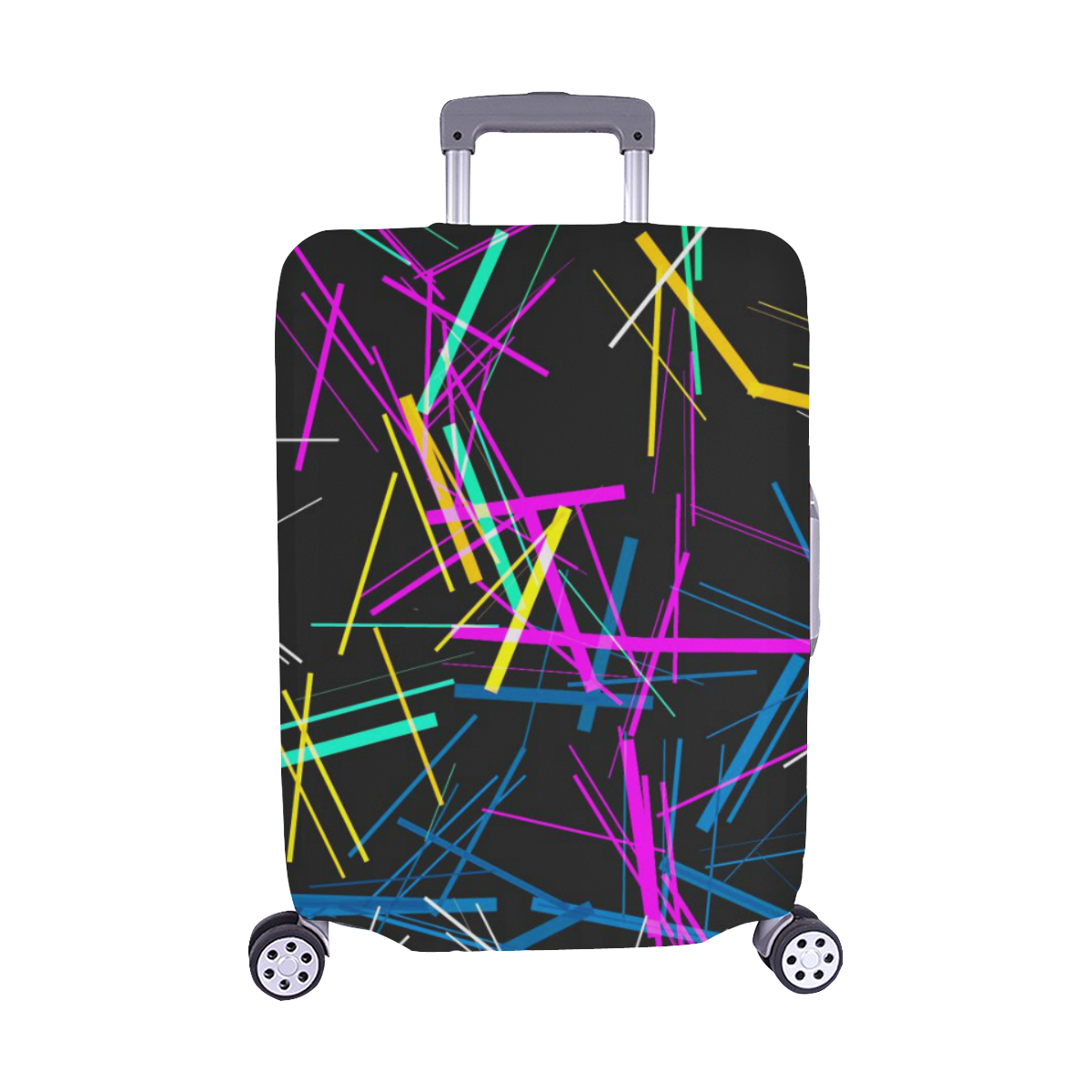 New Pattern factory 1A by JamColors Luggage Cover/Medium 22"-25"