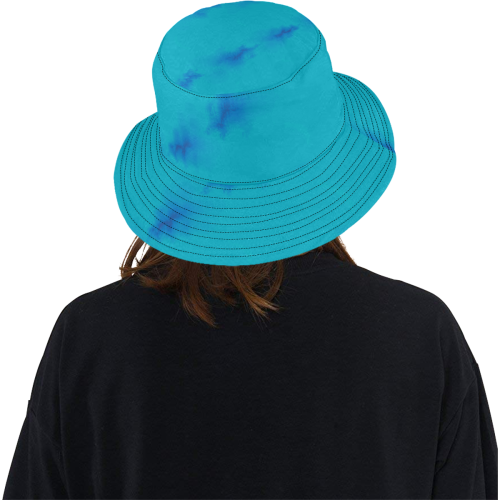 Stain Tie Dye All Over Print Bucket Hat