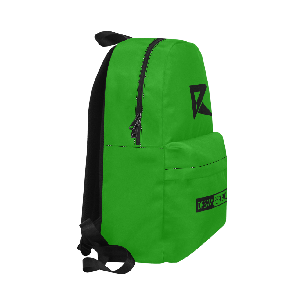 Unisex Classic Backpack (Green) Unisex Classic Backpack (Model 1673)