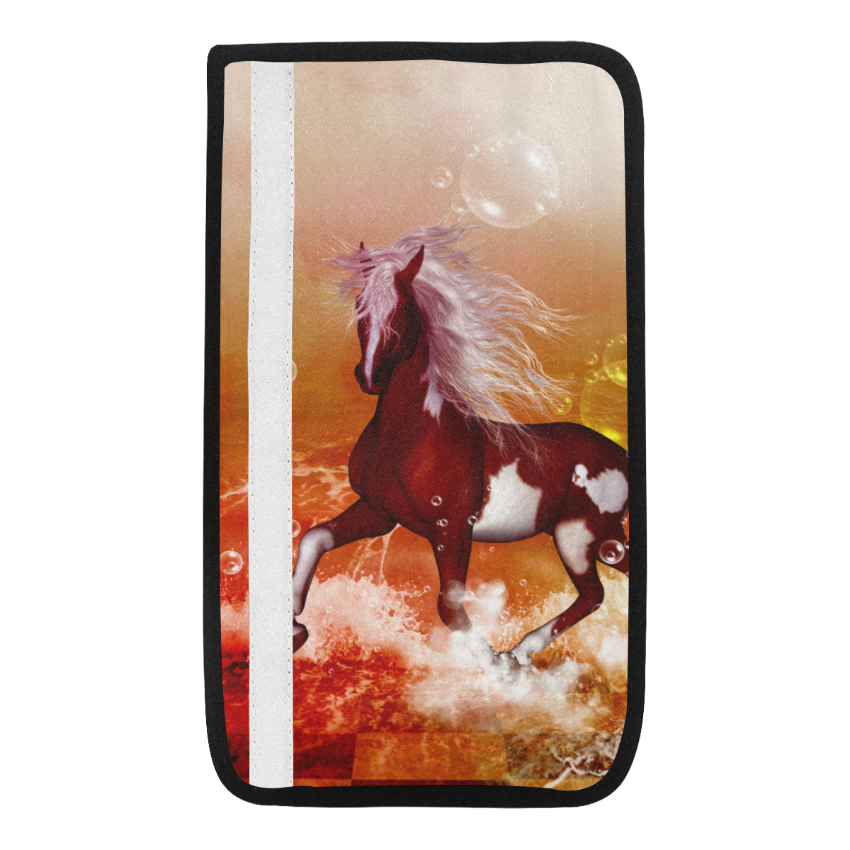 The wild horse Car Seat Belt Cover 7''x12.6''