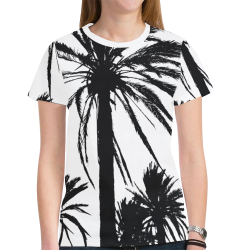 Palmlove New All Over Print T-shirt for Women (Model T45)