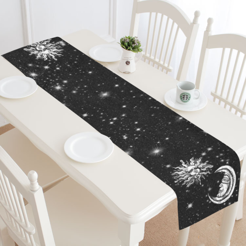 Mystic Moon and Sun Table Runner 16x72 inch