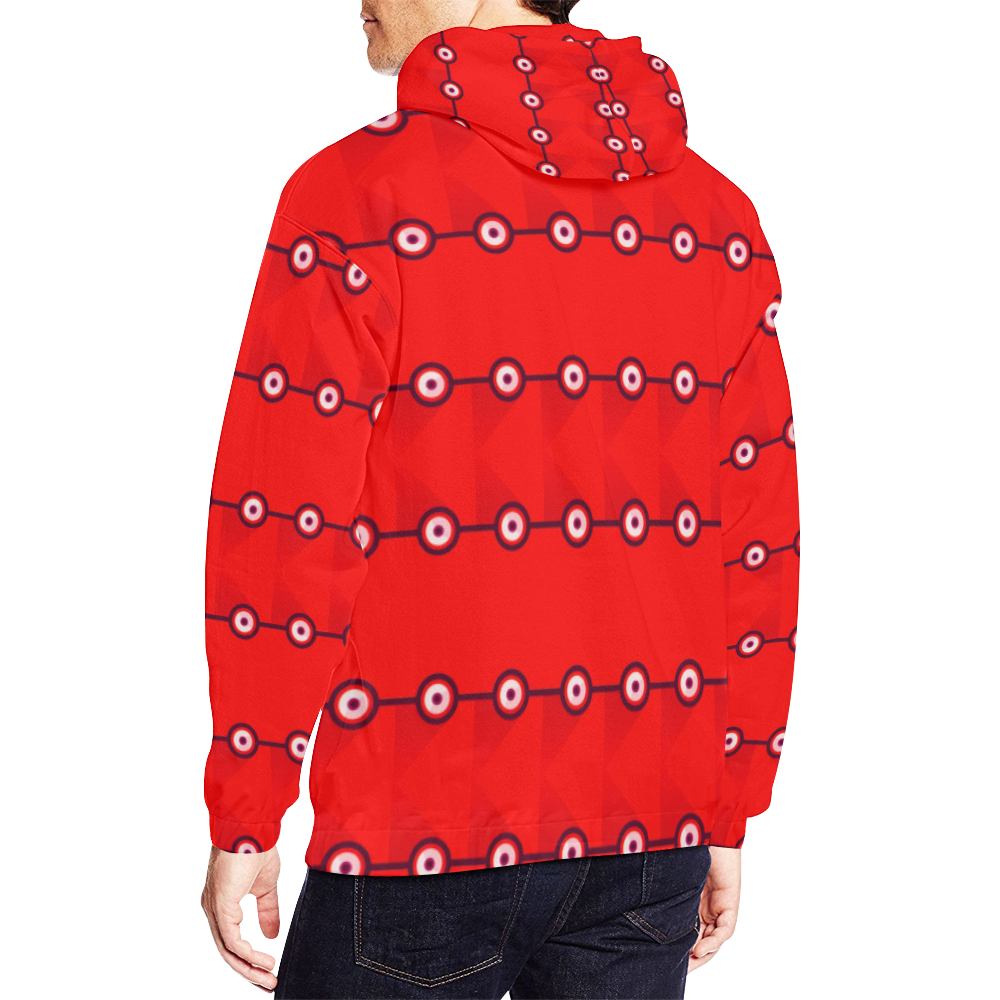10000 art324 3 All Over Print Hoodie for Men (USA Size) (Model H13)