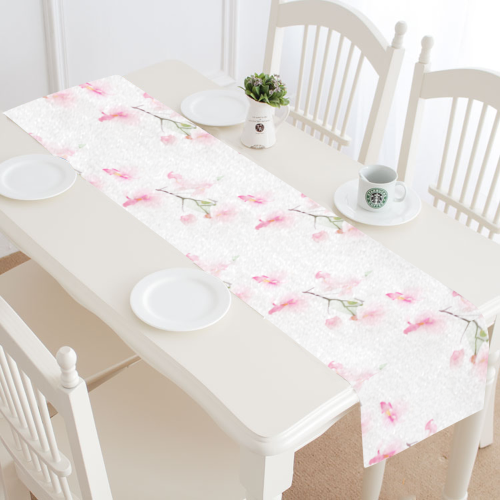 Pattern Orchidées Table Runner 16x72 inch