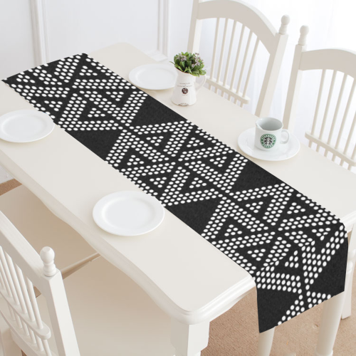 Polka Dots Party Table Runner 16x72 inch