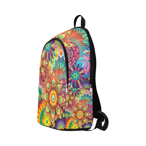 Colorful Abstract Fabric Backpack for Adult (Model 1659)