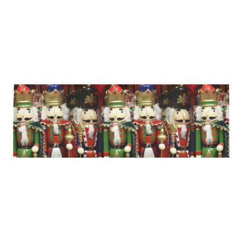 Christmas Nut Cracker Soldiers Area Rug 9'6''x3'3''