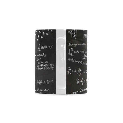Mathematics Formulas Equations Numbers White Mug(11OZ)