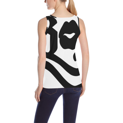 new boss bitch All Over Print Tank Top for Women (Model T43)