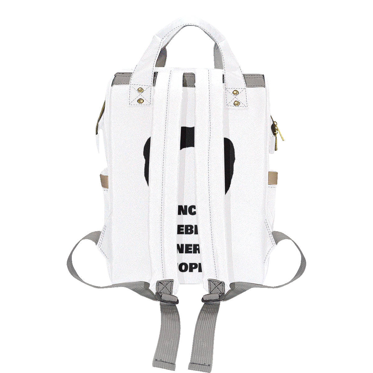 Leia - Rebel, Princess, General & Hope Multi-Function Diaper Backpack/Diaper Bag (Model 1688)