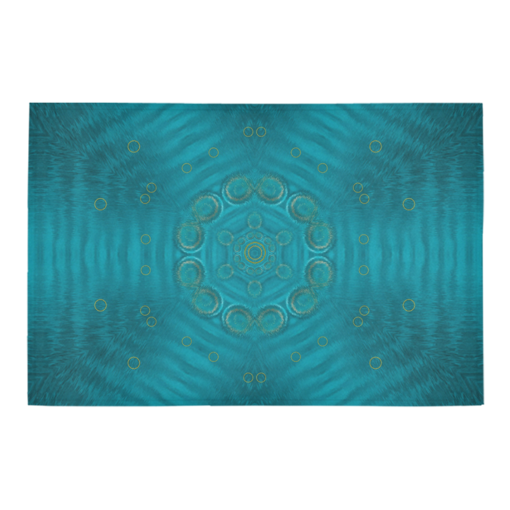 spiritual sun is raising  peace of mind sea Azalea Doormat 24" x 16" (Sponge Material)