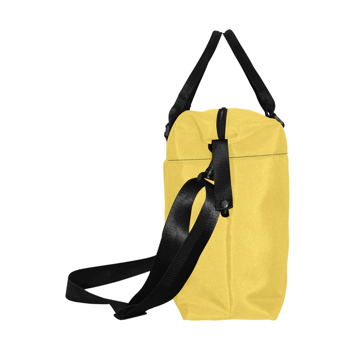 color mustard Large Capacity Duffle Bag (Model 1715)