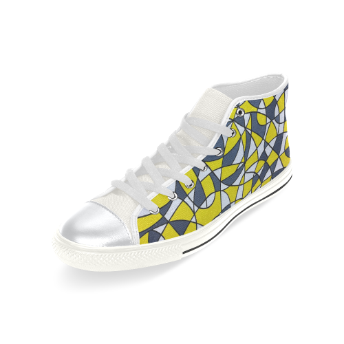 Liberty High Top Canvas Shoes for Kid (Model 017)