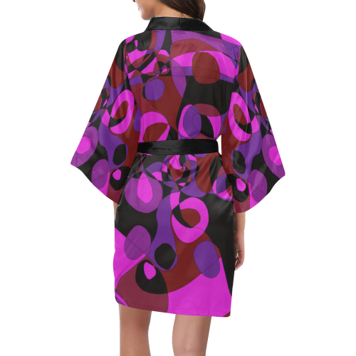 Abstract #18 Kimono Robe