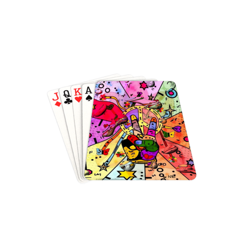 Peace by Nico Bielow Playing Cards 2.5"x3.5"