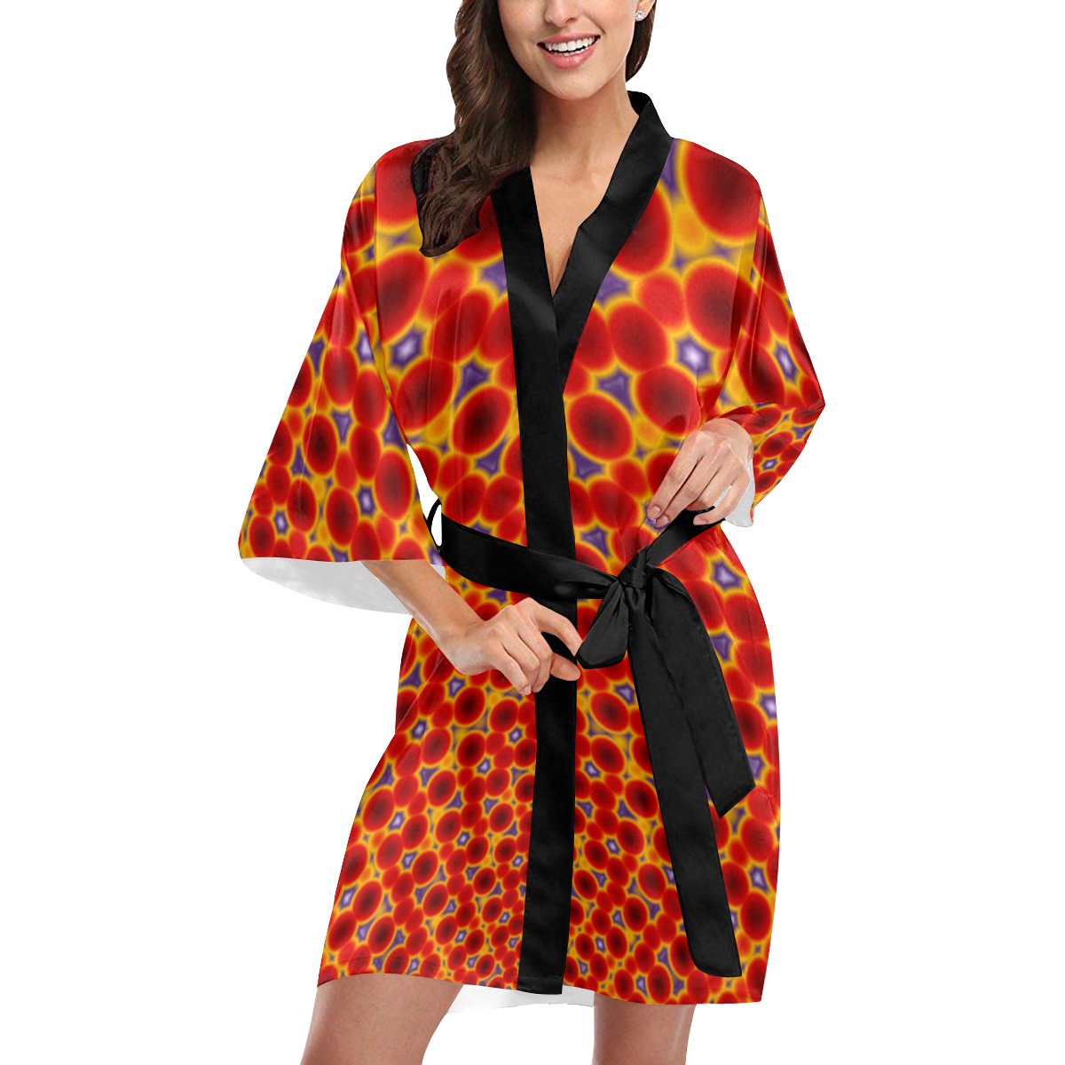 Pythagore Warm Kimono Robe