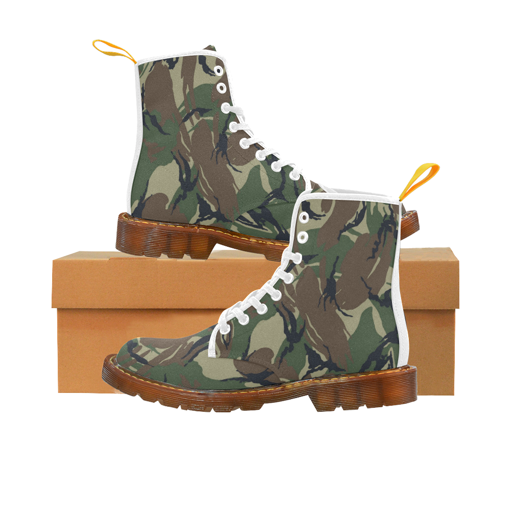 CAMOUFLAGE-WOODLAND 3 Martin Boots For Women Model 1203H