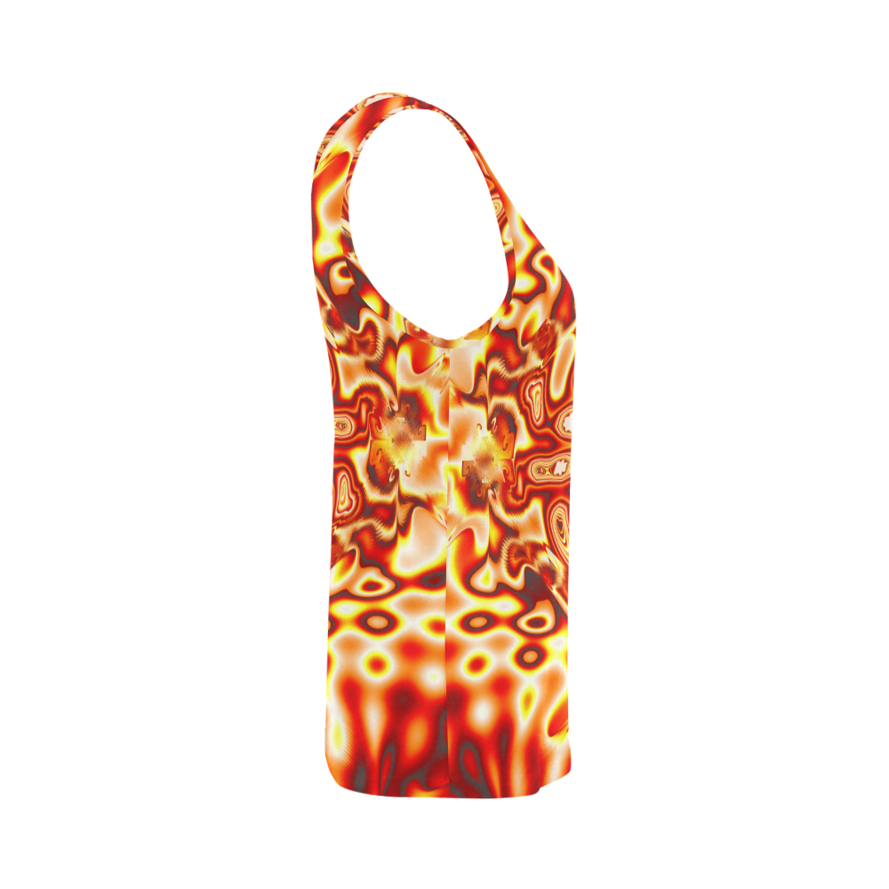 Infected All Over Print Tank Top for Women (Model T43)