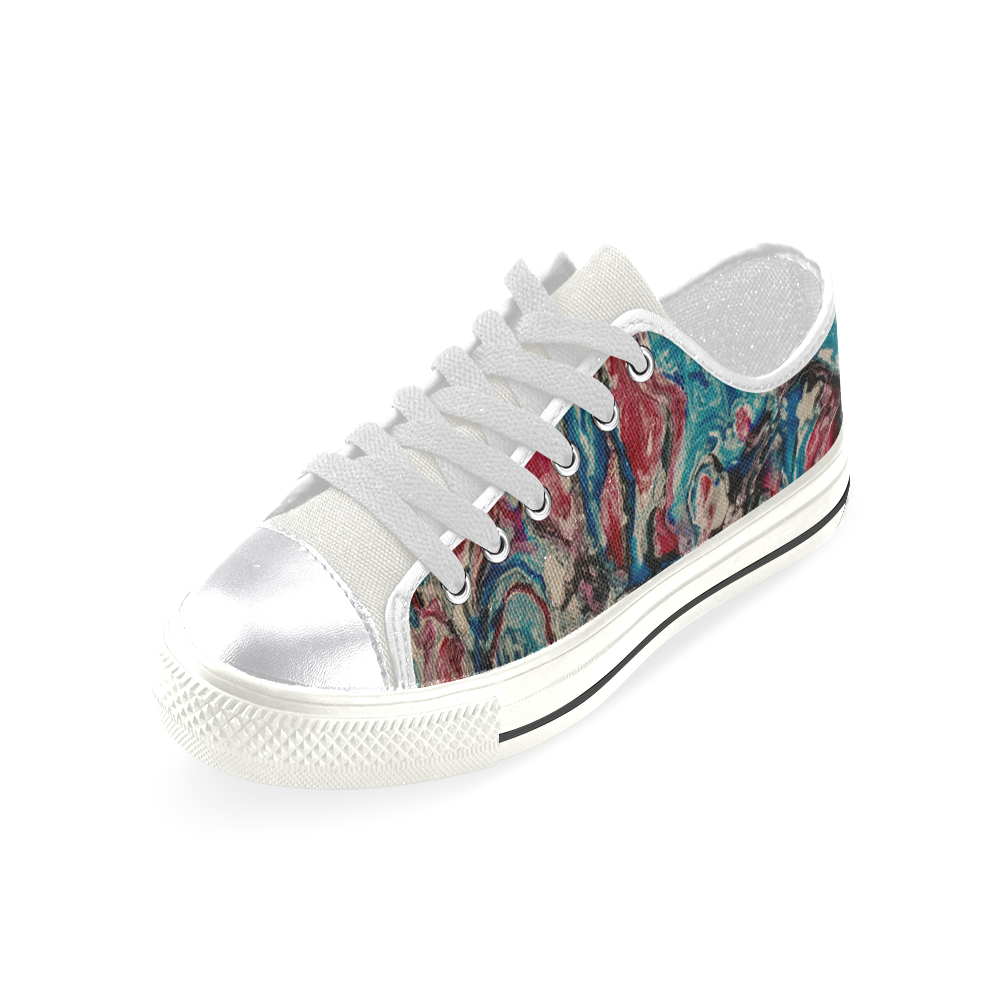 Art Pop Women's Classic Canvas Shoes (Model 018)