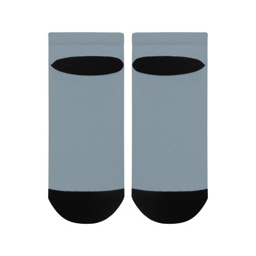 color light slate grey Men's Ankle Socks