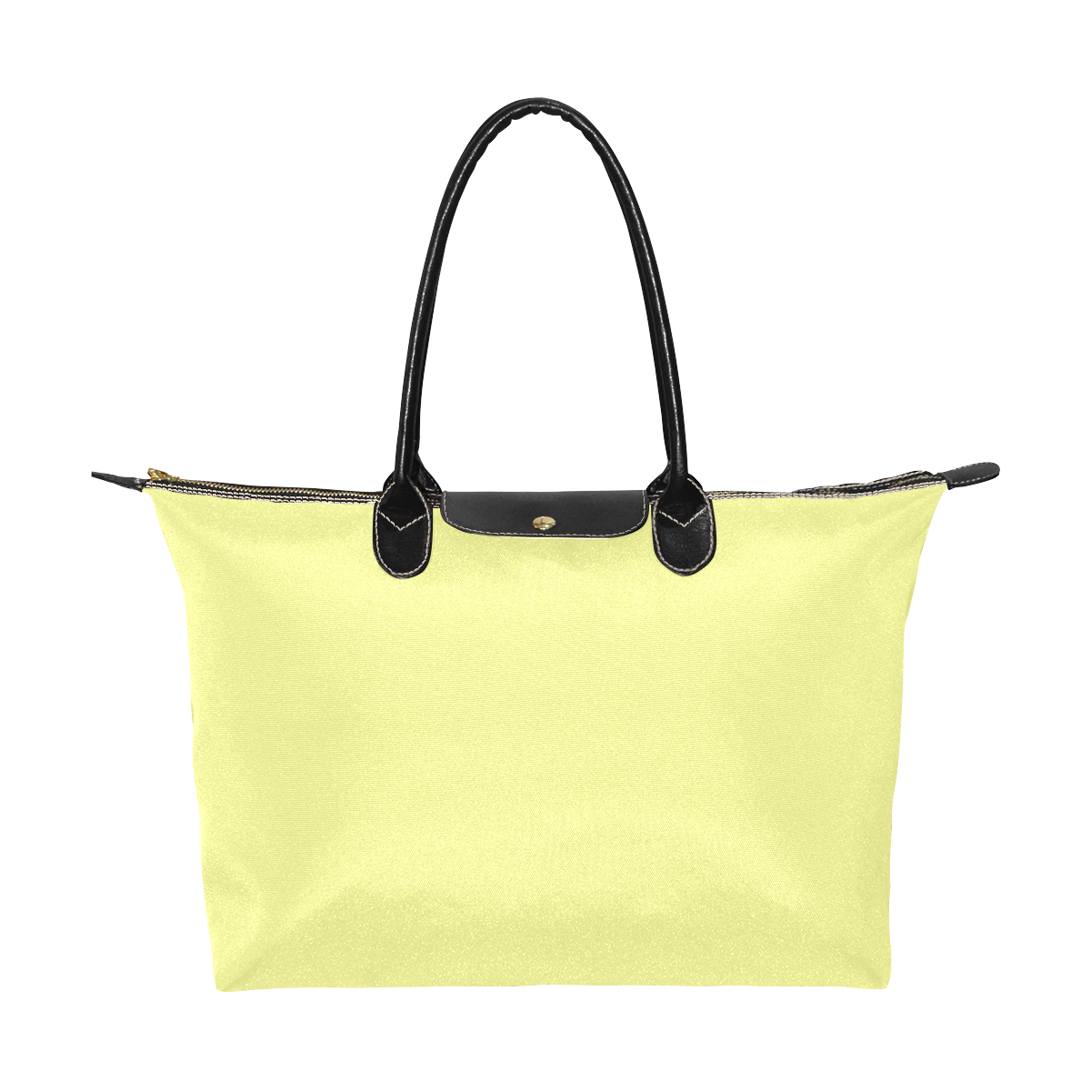 color canary yellow Single-Shoulder Lady Handbag (Model 1714)