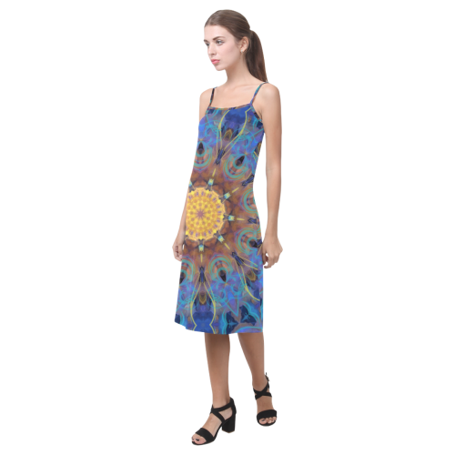 Energy mandala Alcestis Slip Dress (Model D05)
