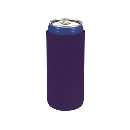 color Russian violet Neoprene Can Cooler 5" x 2.3" dia.