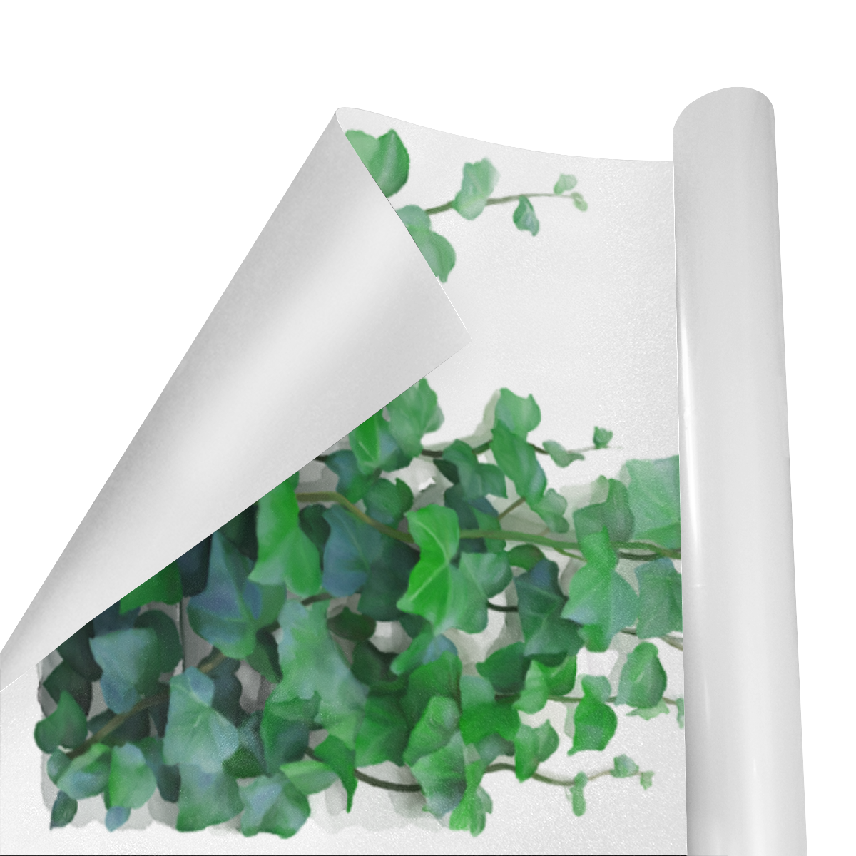 Watercolor Ivy - Vines, plant watercolor Gift Wrapping Paper 58"x 23" (5 Rolls)