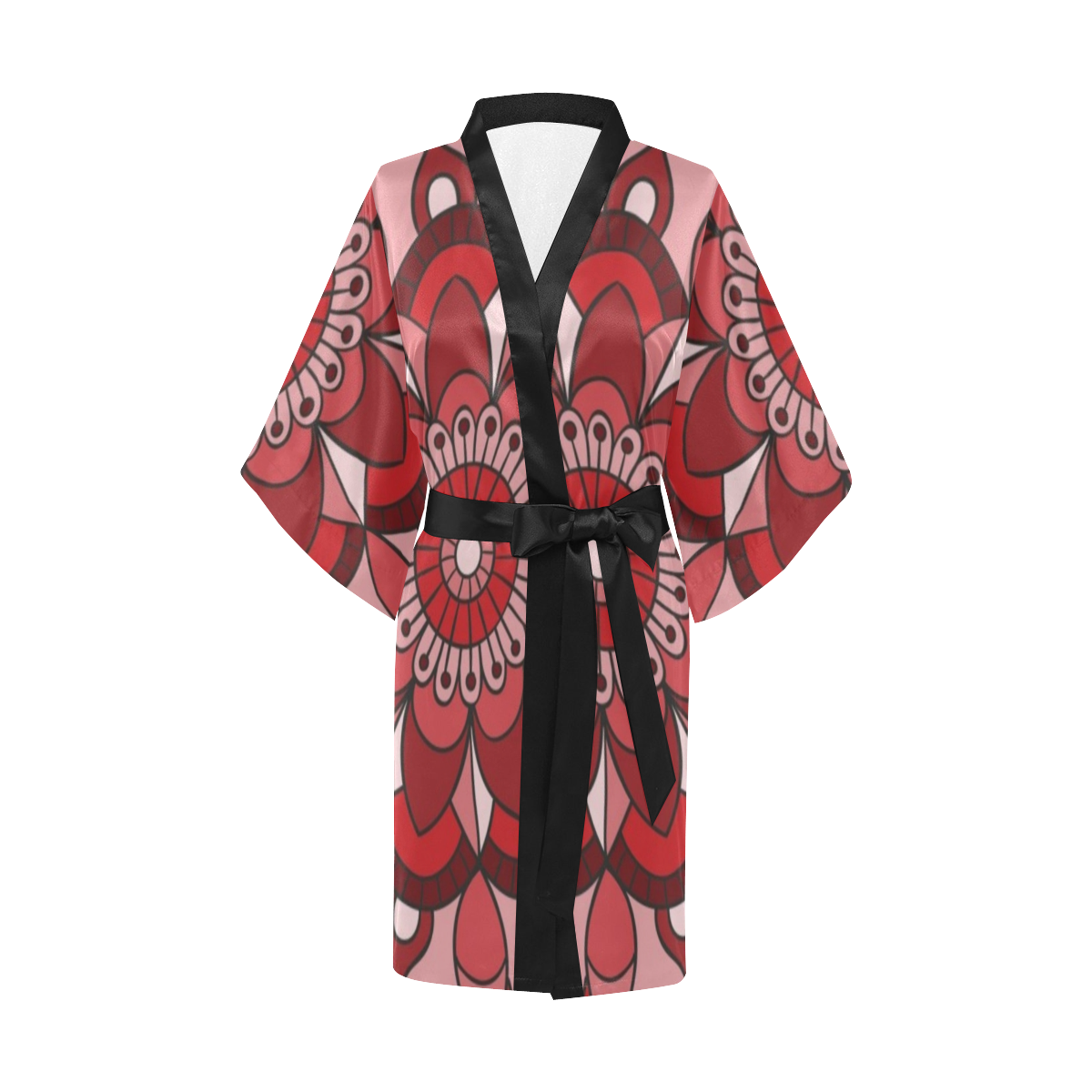 MANDALA HIBISCUS BEAUTY Kimono Robe