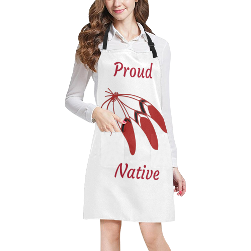 Proud Native All Over Print Apron