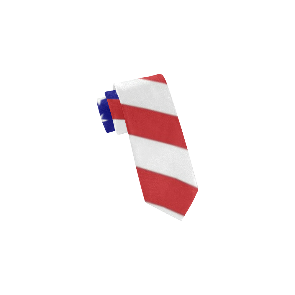 USA Flag Classic Necktie (Two Sides)