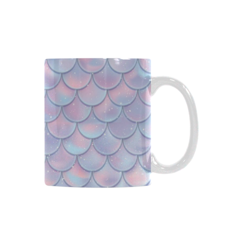 Mermaid Scales White Mug(11OZ)