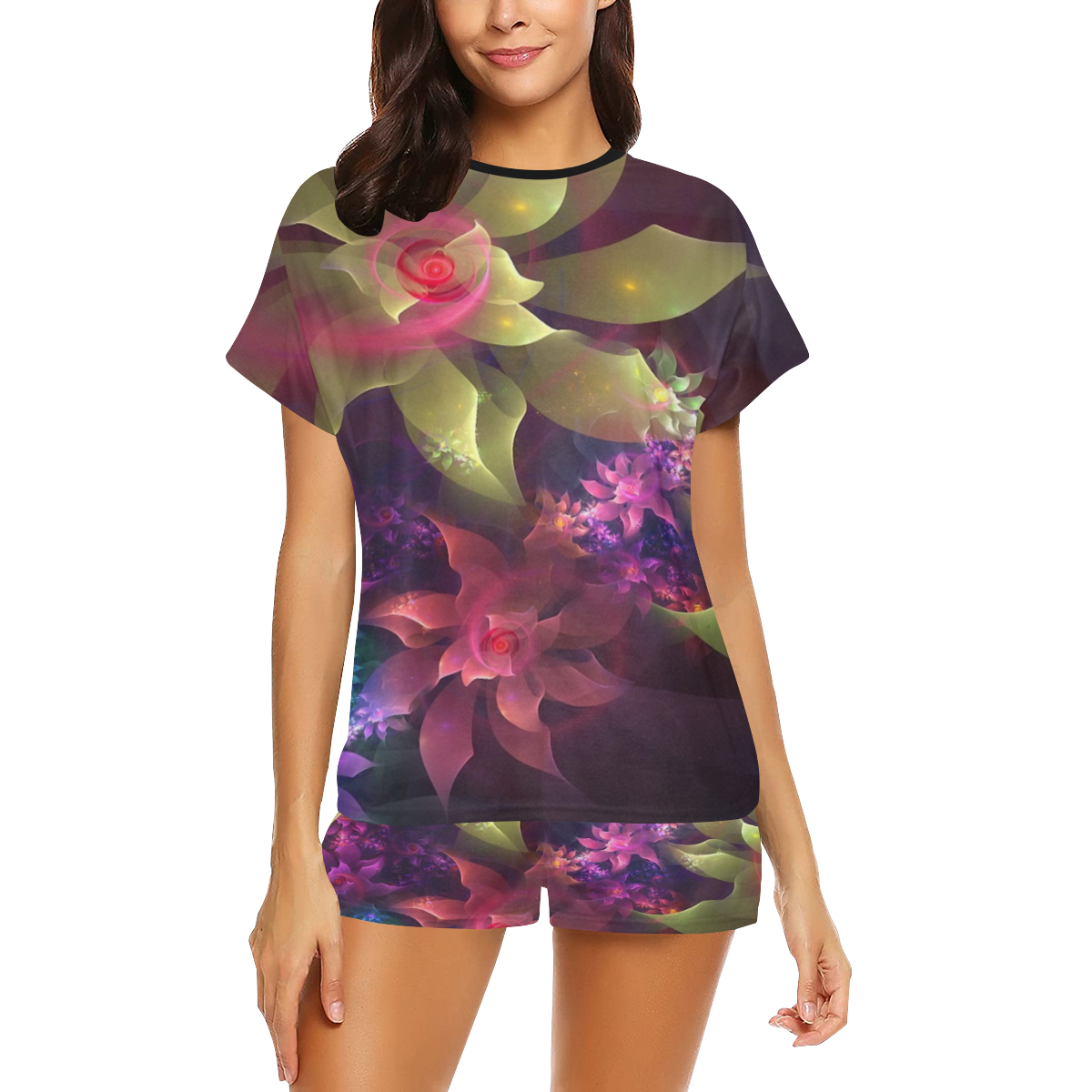 digital art Women's Short Pajama Set