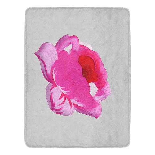 watercolor-flowers-5233831 Ultra-Soft Micro Fleece Blanket 60"x80"