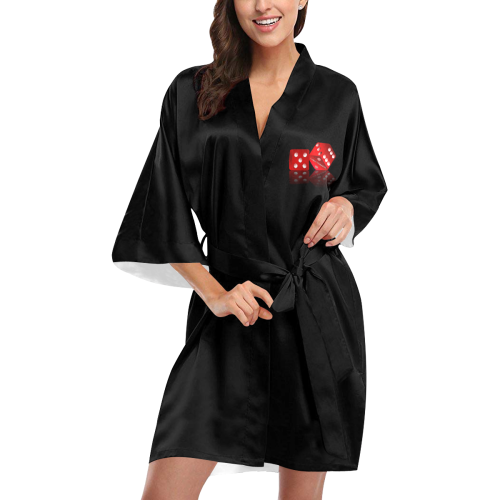 Las Vegas Dice Kimono Robe
