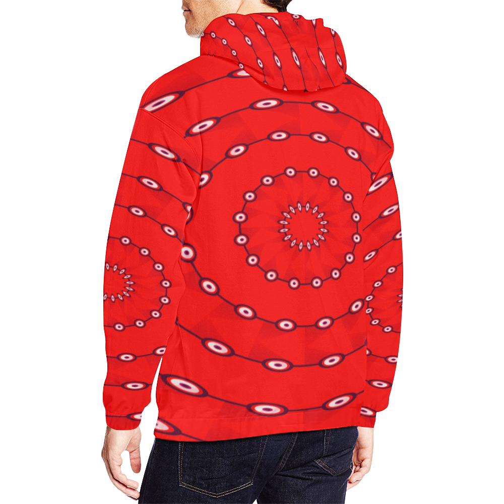 10000 art324 11 All Over Print Hoodie for Men (USA Size) (Model H13)