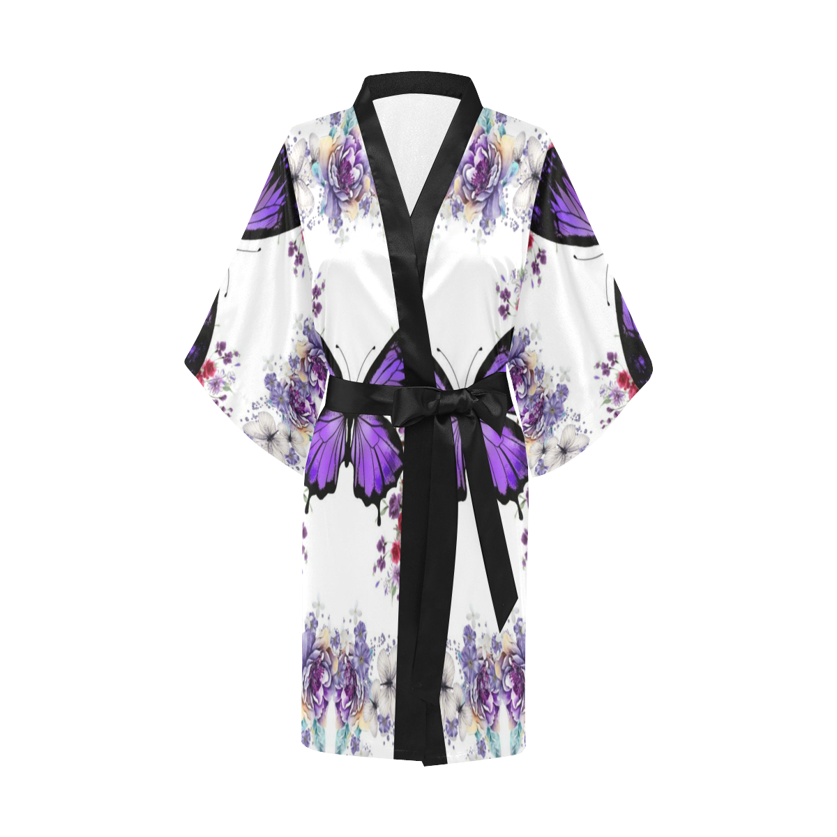 Butterflower Garden Kimono Robe