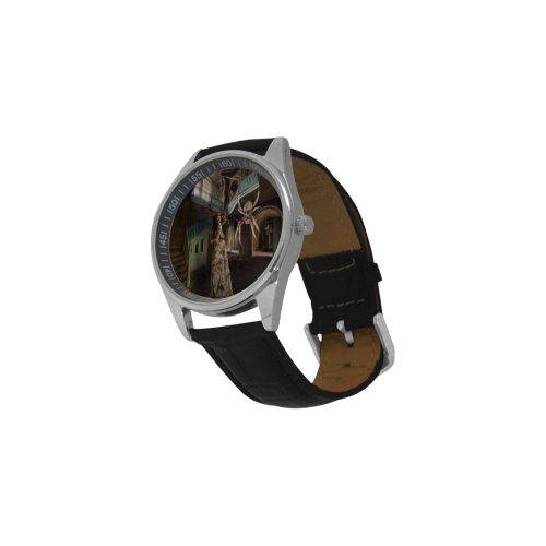 Damsell In Distress Men's Casual Leather Strap Watch(Model 211)