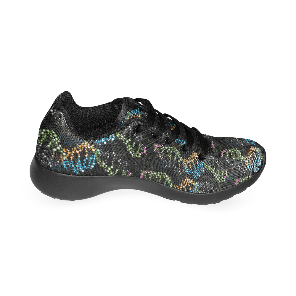DNA pattern - Biology - Scientist Men's Running Shoes/Large Size (Model 020)