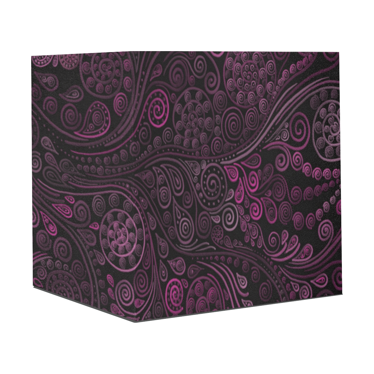 3D psychedelic ornaments, magenta Gift Wrapping Paper 58"x 23" (5 Rolls)