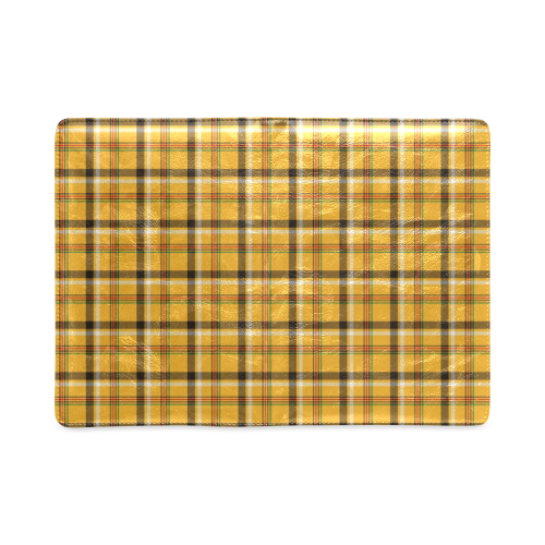 Yellow Tartan (Plaid) Custom NoteBook A5