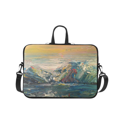 Mountains painting Laptop Handbags 17"