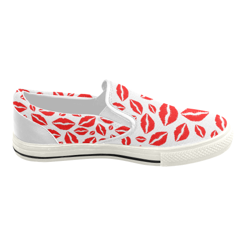 Kiss Women's Slip-on Canvas Shoes (Model 019)