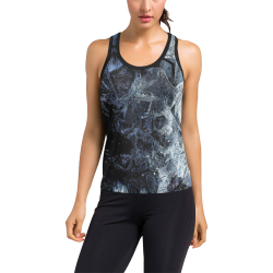 oil_a Women's Racerback Tank Top (Model T60)