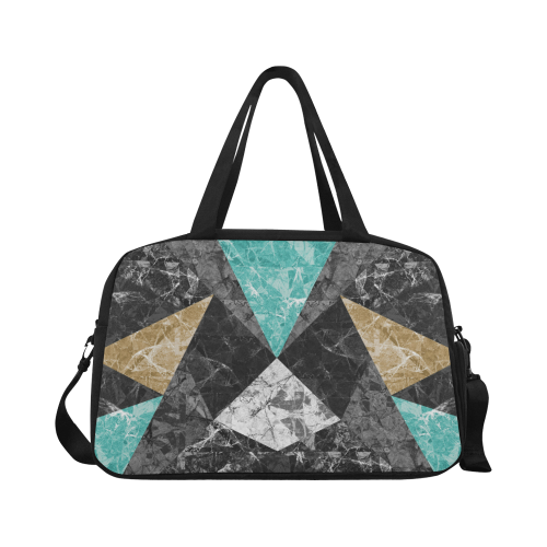 Marble Geometric Background G430 Fitness Handbag (Model 1671)
