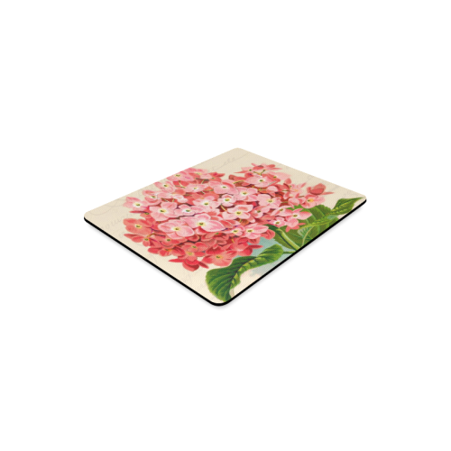 pink hydrangea Rectangle Mousepad