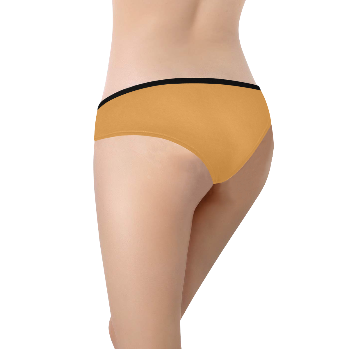 color butterscotch Women's Hipster Panties (Model L33)