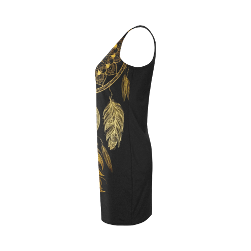 Gold Dreamcatcher Medea Vest Dress (Model D06)